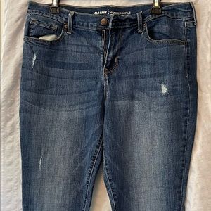 Ladies Jeans distressed from Old Navy